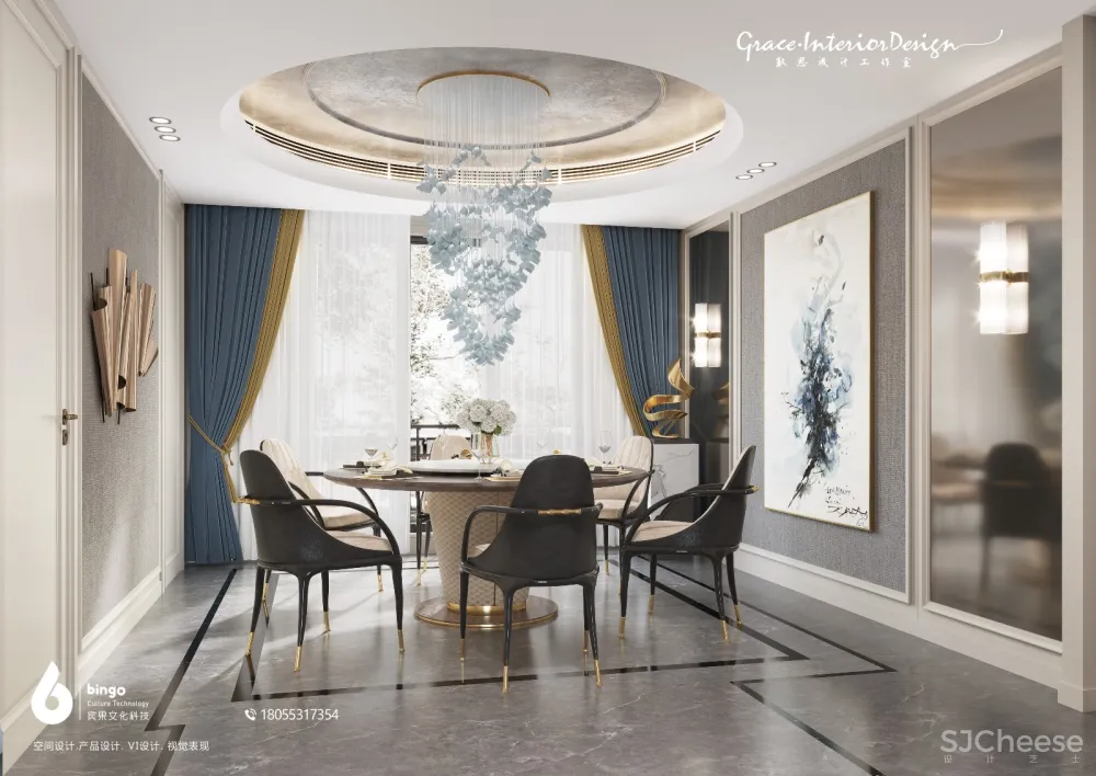 现代法式大平层