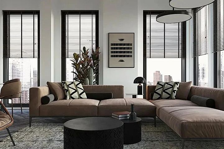 木质“巧克力”色住宅,大气有格调的质感空间!