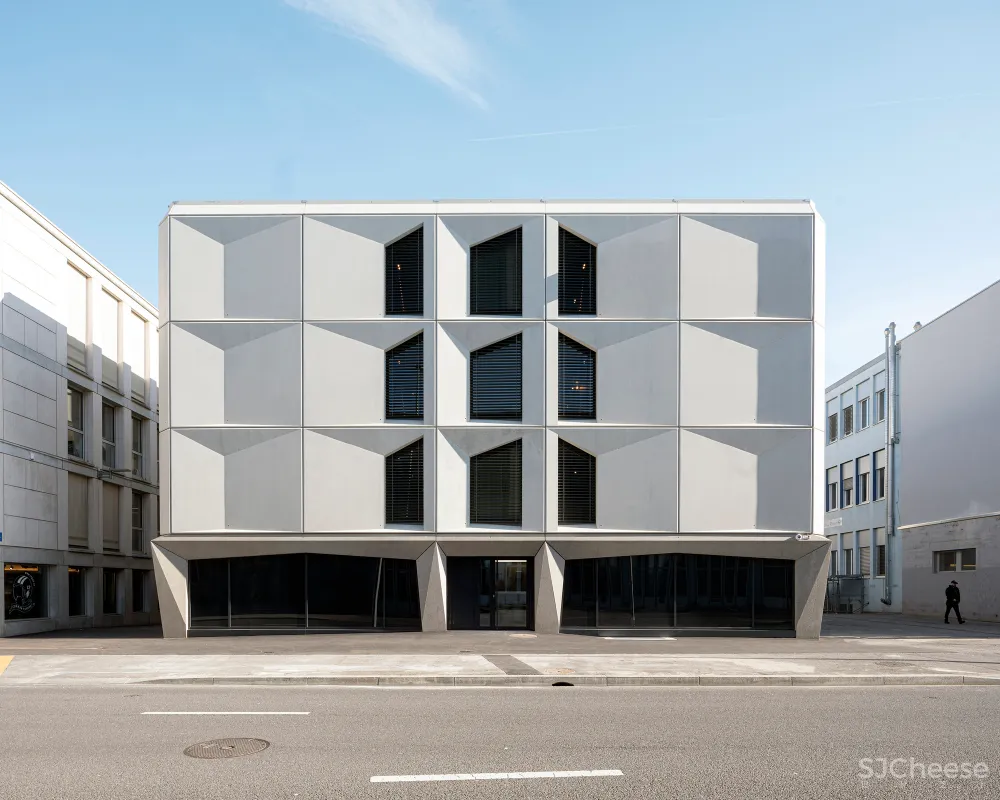 被称作「小W」的Moxy酒店,瑞士又开新店,外墙竟是预制模块,果然够潮