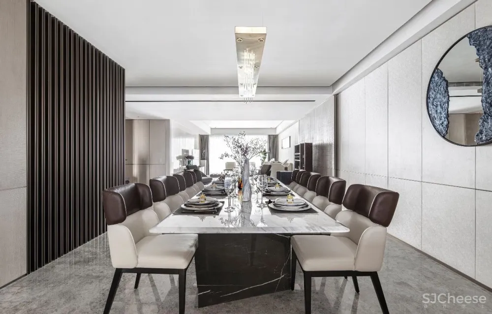 柯翊设计│ 绍兴源盛·云锦中心大平层样板间