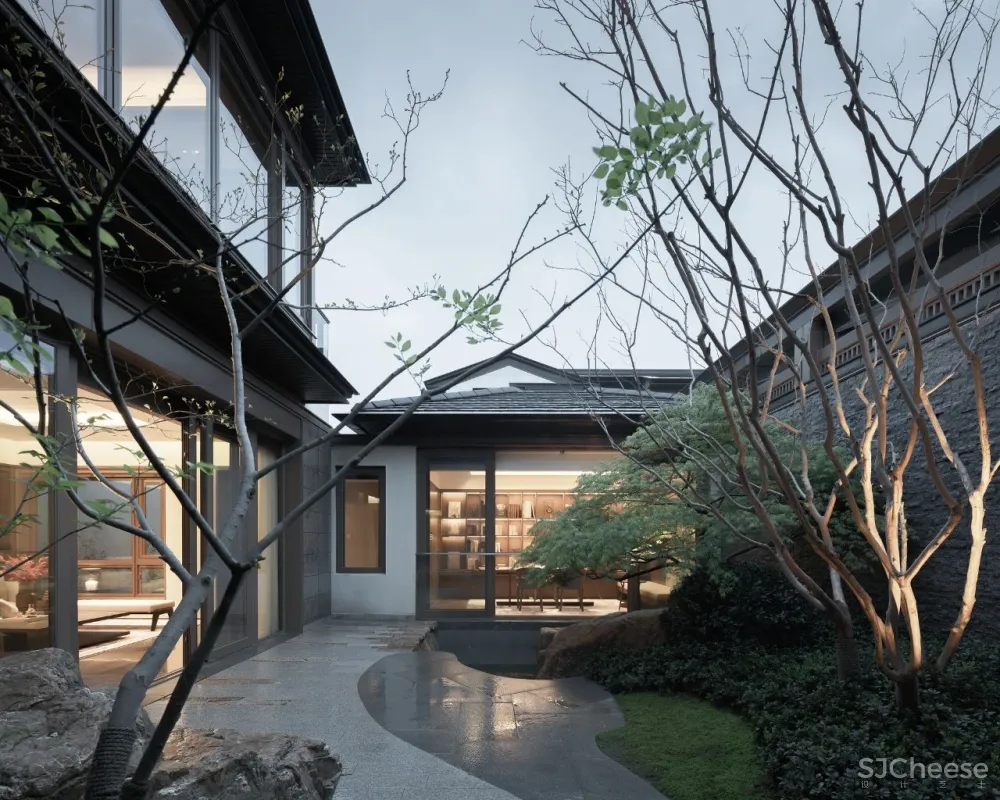 邱德光新作 苏州「仁恒·耦前」会所和别墅样板间设计