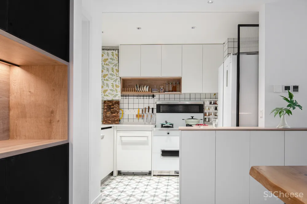 89㎡ 两室两卫，简约的复古设计爱了爱了!