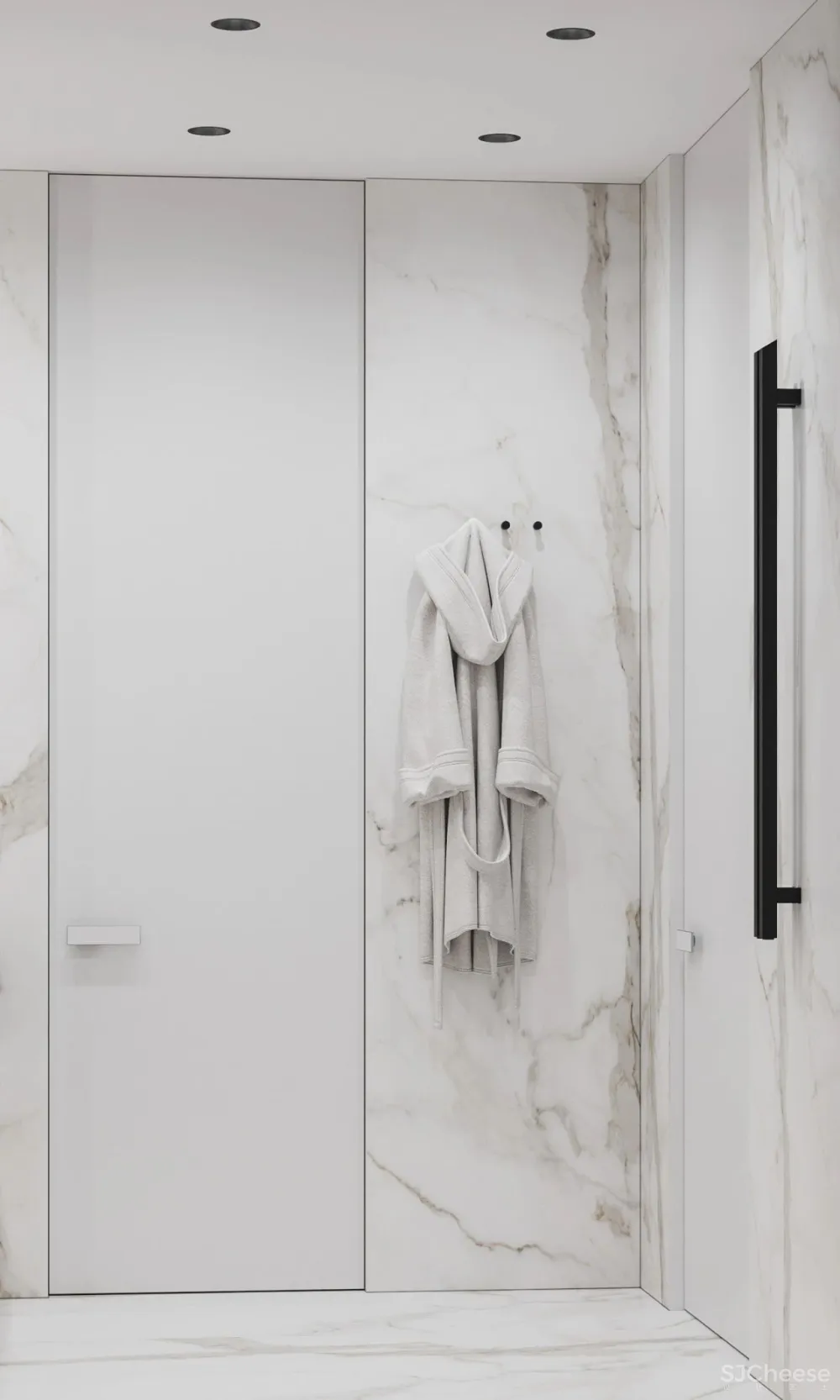 胡桃木 低饱和度橙色,演绎大气时尚质感空间!