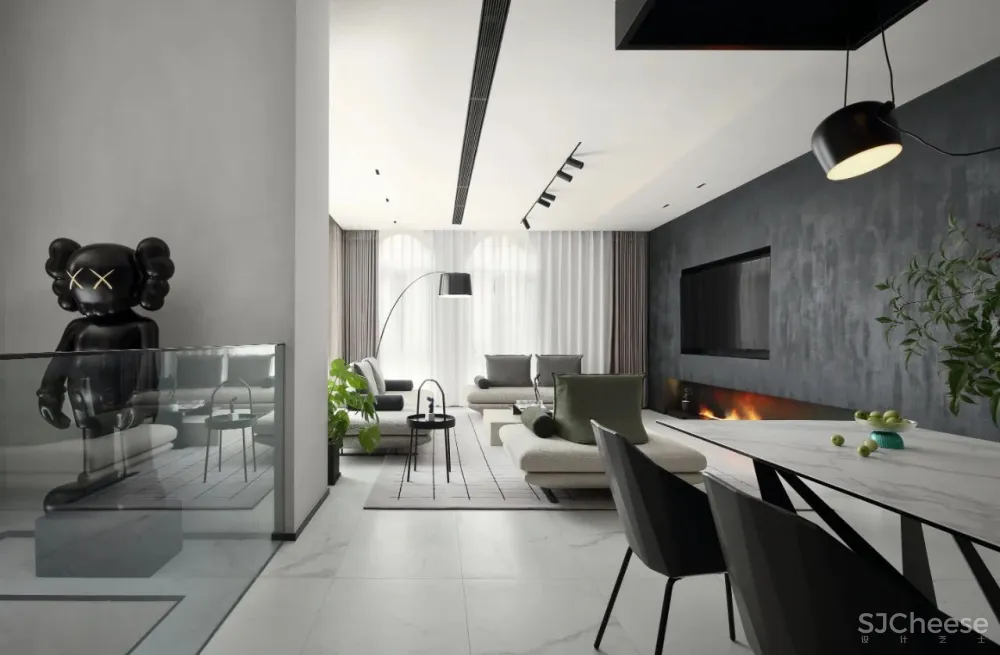 550㎡淡雅别墅,自然舒适的宜居生活!