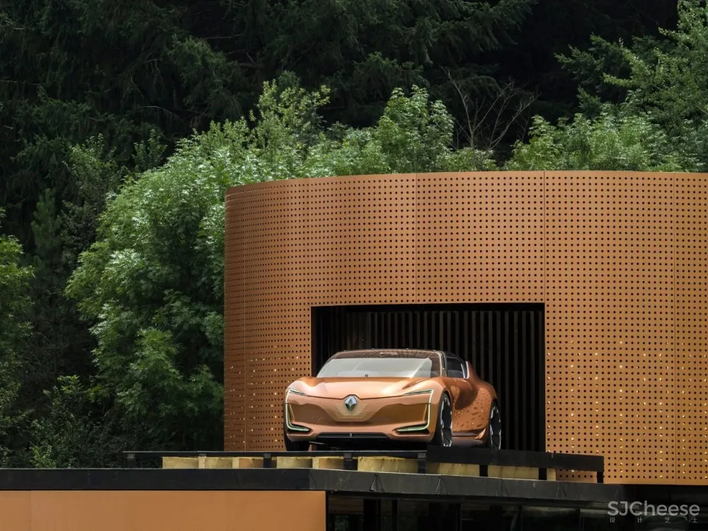 别墅这样设计,车库都省了!