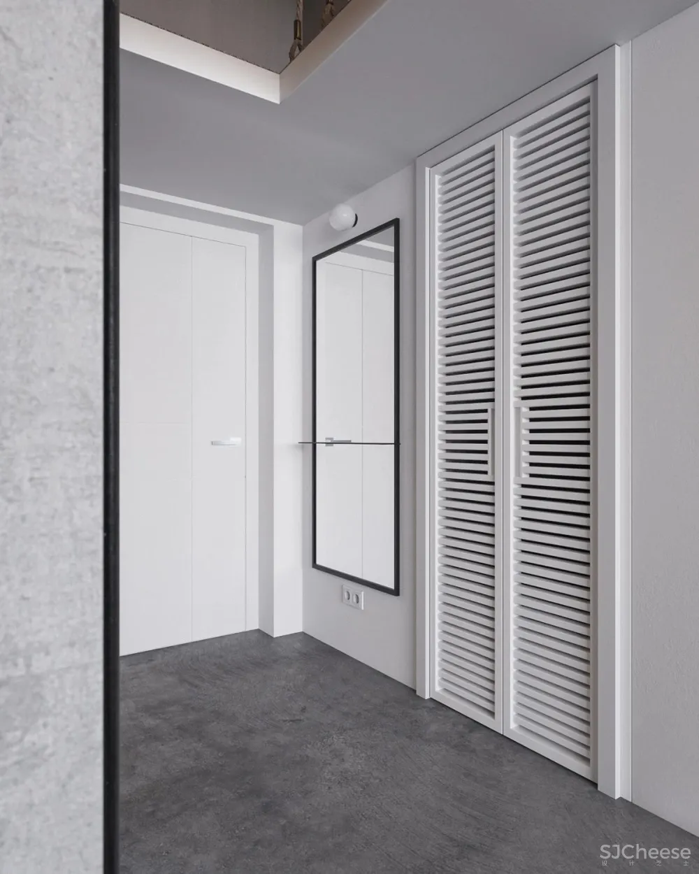 70㎡ 的 LOFT，裸装的混凝土空间也可以很温馨！