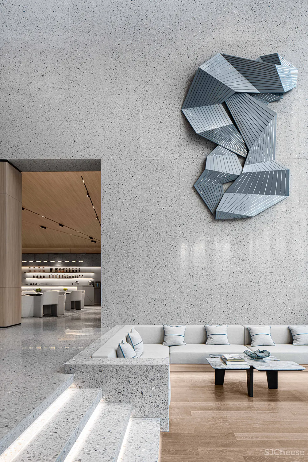 WJID x 旭辉 木石弥漫,打造纯净的空间哲学