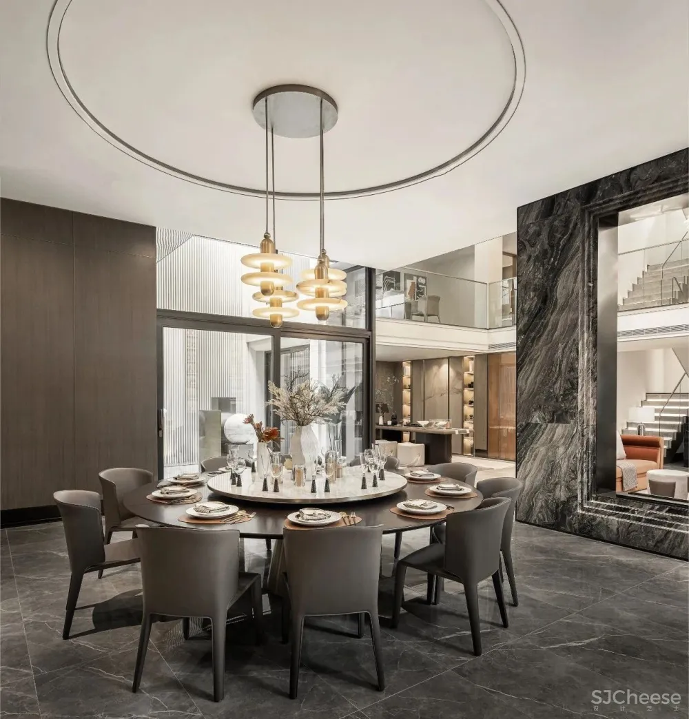 HWCD设计|上海「金臣颐墅」顶级别墅样板间