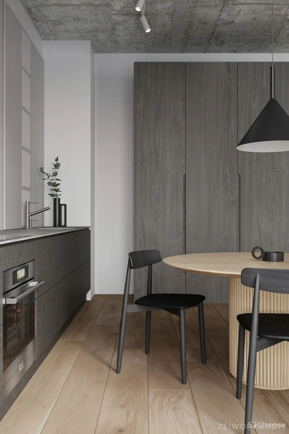 灰白 原木,盐系素雅!