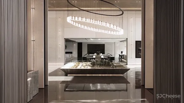 羽果设计新作:老工业城市美学风格的售楼处