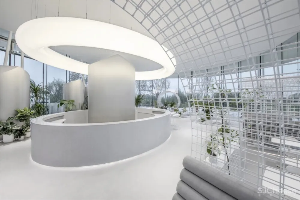 SWS 作品 停靠在青岛小镇上的四季花房:青岛西海岸云中花社咖啡馆