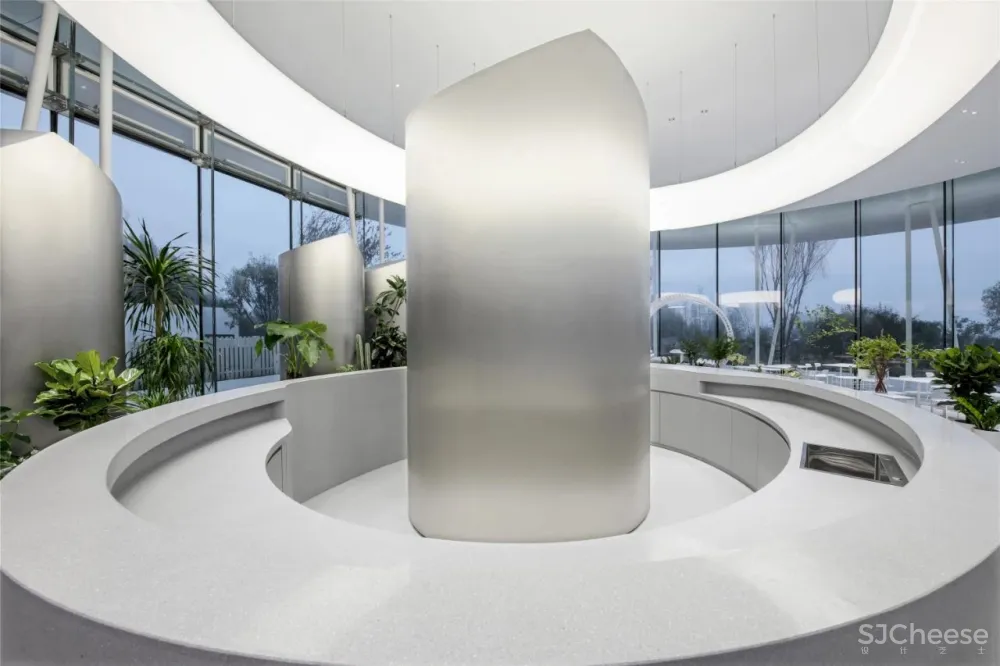 SWS 作品 停靠在青岛小镇上的四季花房:青岛西海岸云中花社咖啡馆