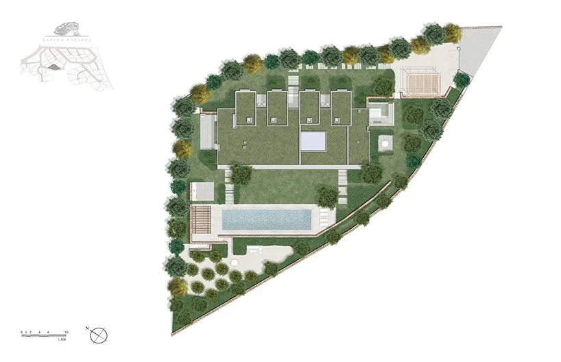 18个建筑大师,在一座岛上设计了50栋私人别墅,耗资28亿,原来融入自然才是真正的奢华