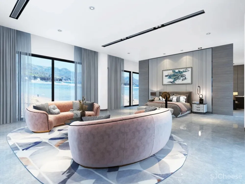 东元设计 太平洋优美弧线上的大宅,以简为美,以质为雅!