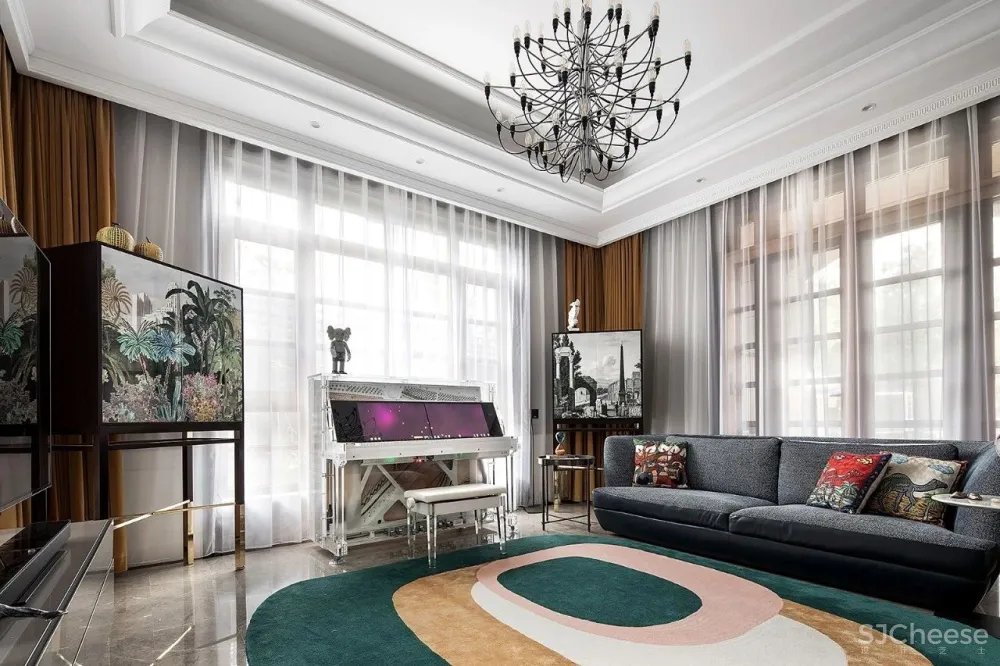 上海600㎡优雅别墅,仪式感才是高级精致!