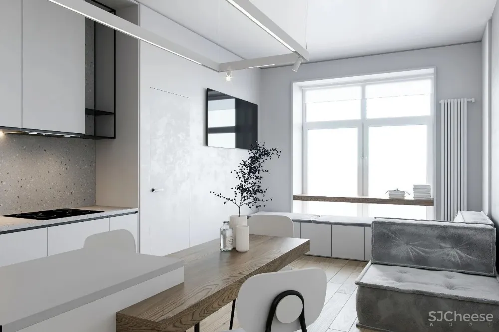 Barinov Andrey新作 45.5㎡精致小宅