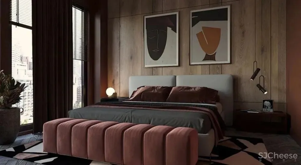 木质“巧克力”色住宅,大气有格调的质感空间!