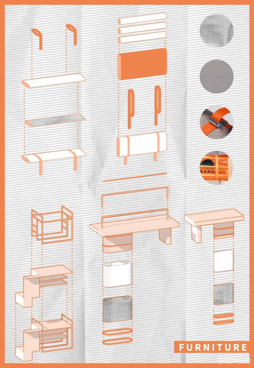 离宅半米 30平的工作室装12人,有植被还能办沙龙?