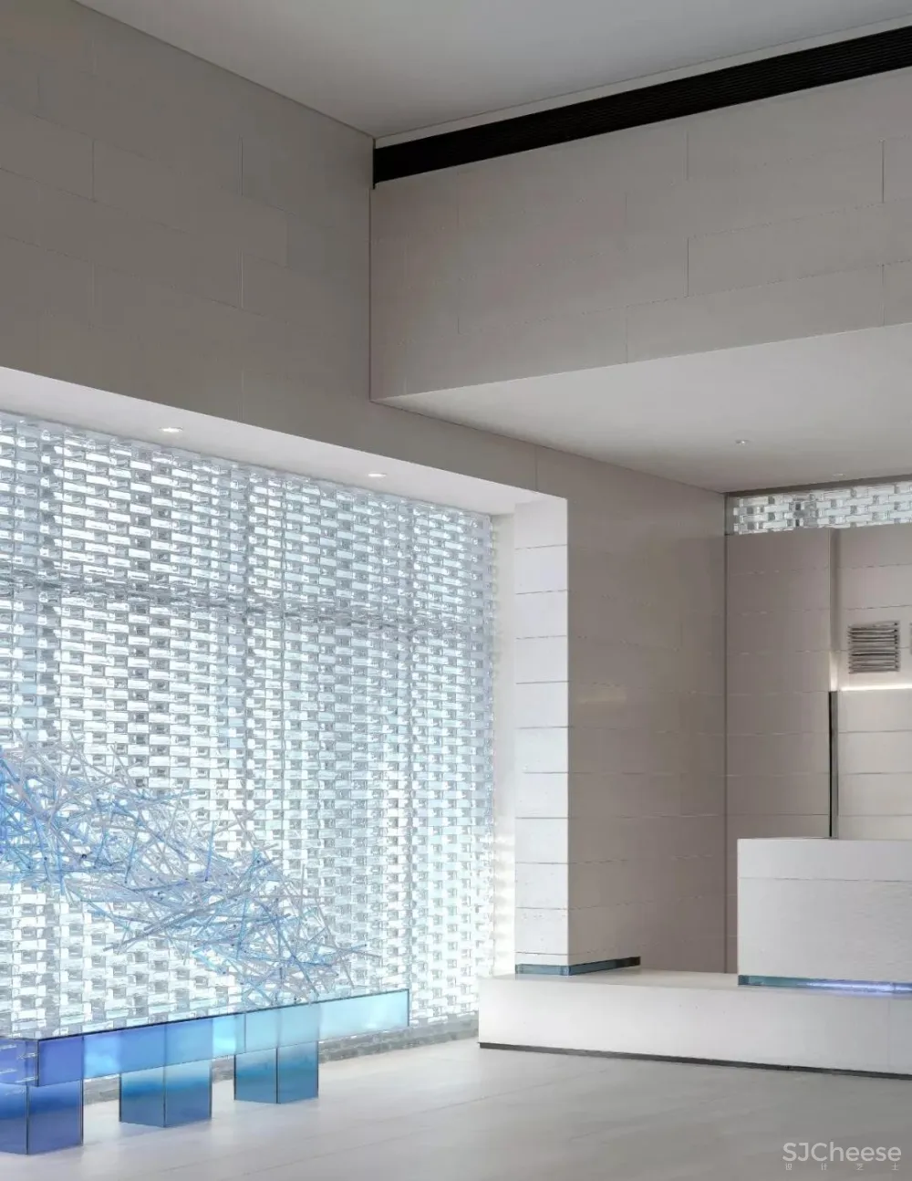 零次方新作 | 融创1000㎡体验中心 · 用呼吸感知光影世界