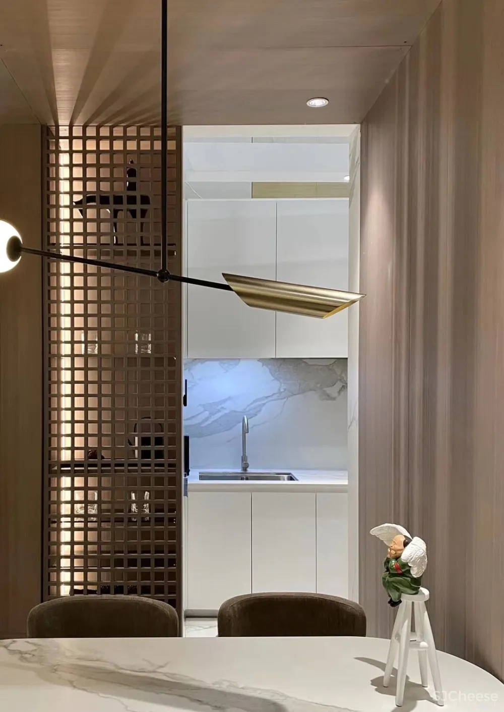 2020深圳国际精装住宅展×派尚设计：36㎡极小两房的艺术生活