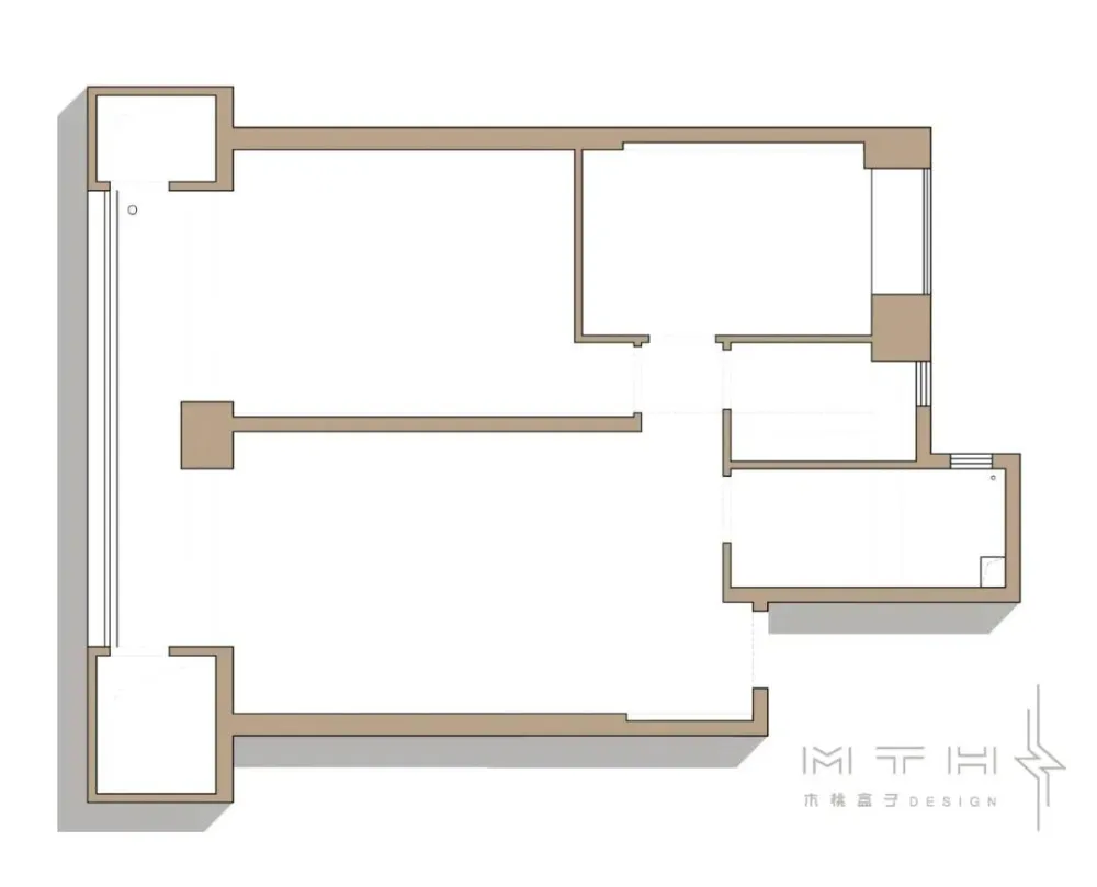 海口•华润中心,打造 清寂空间 周留成木桃盒子空间