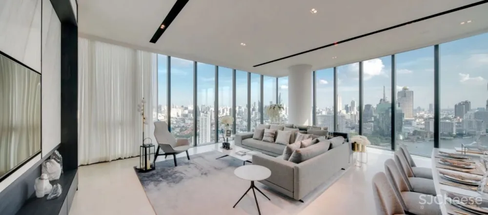 SCDA曾仕乾新作 曼谷泰颐「悦榕轩」六星级超豪华公寓 实景 效果图 平面图