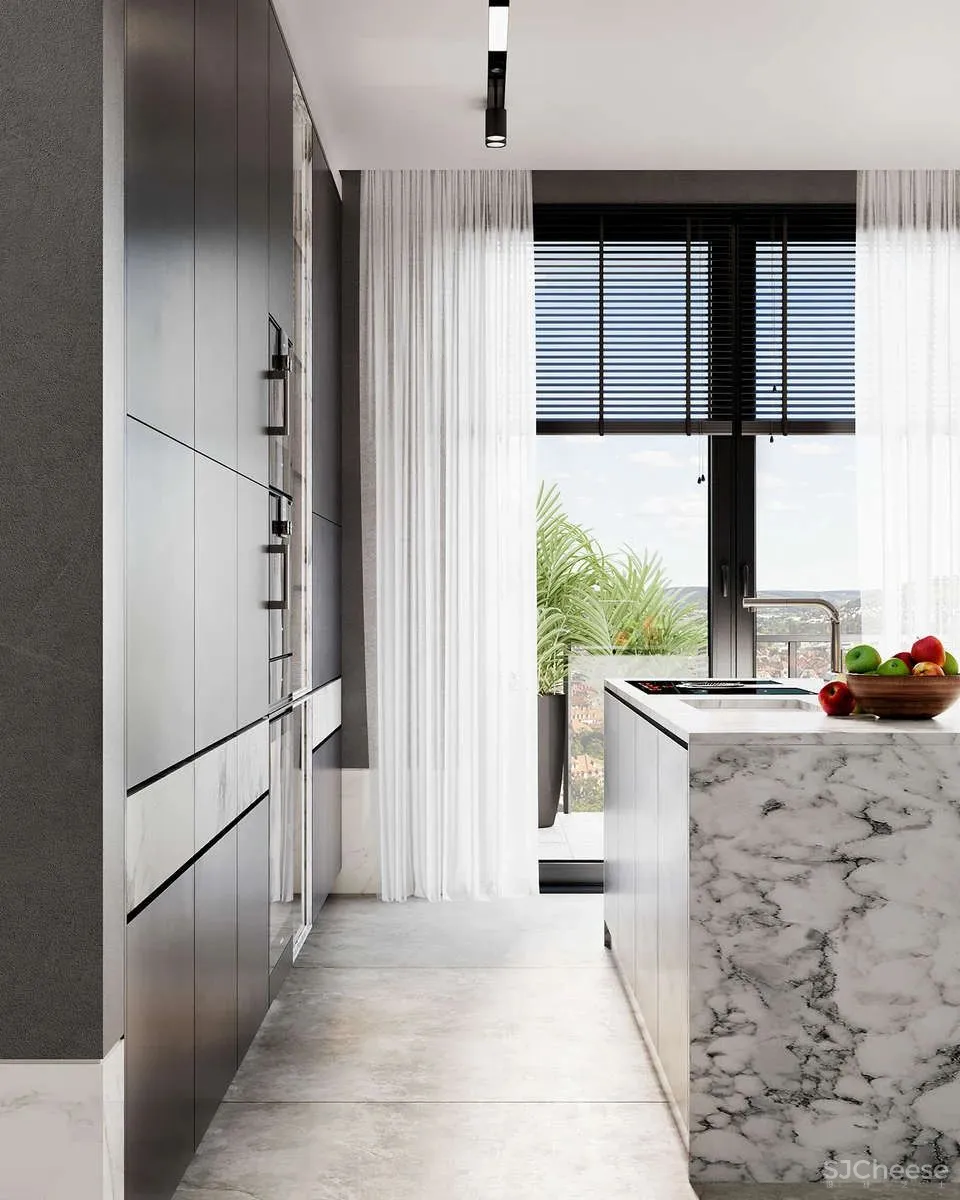 80后小夫妻140㎡轻奢大平层,狂甩别墅几条街......