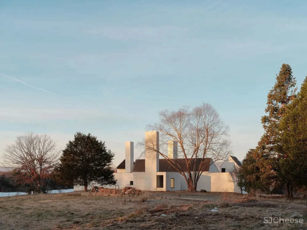 巨型烟囱下的住宅空间改造 烟囱住宅
