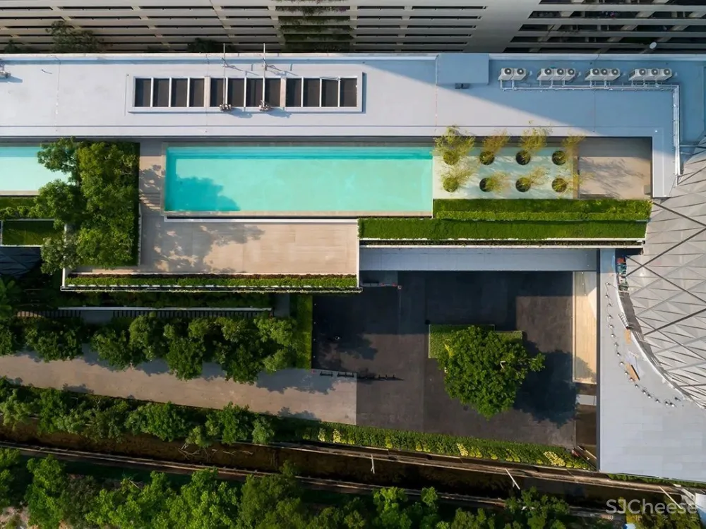 SCDA曾仕乾新作 曼谷泰颐「悦榕轩」六星级超豪华公寓 实景 效果图 平面图