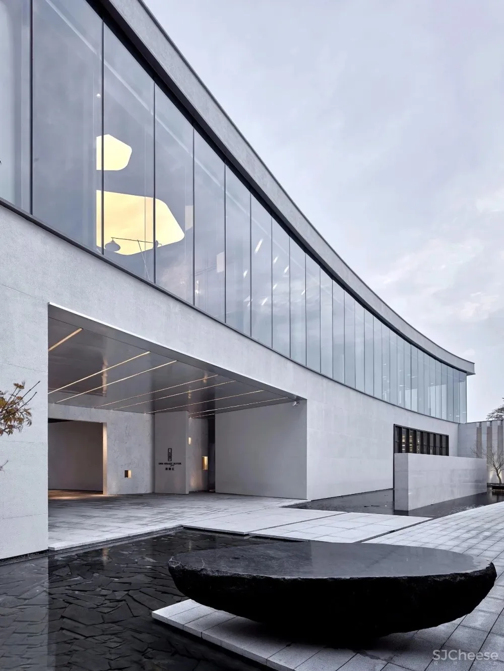 近境制作设计丨静美大地灰,错叠趣味的虚实与空灵