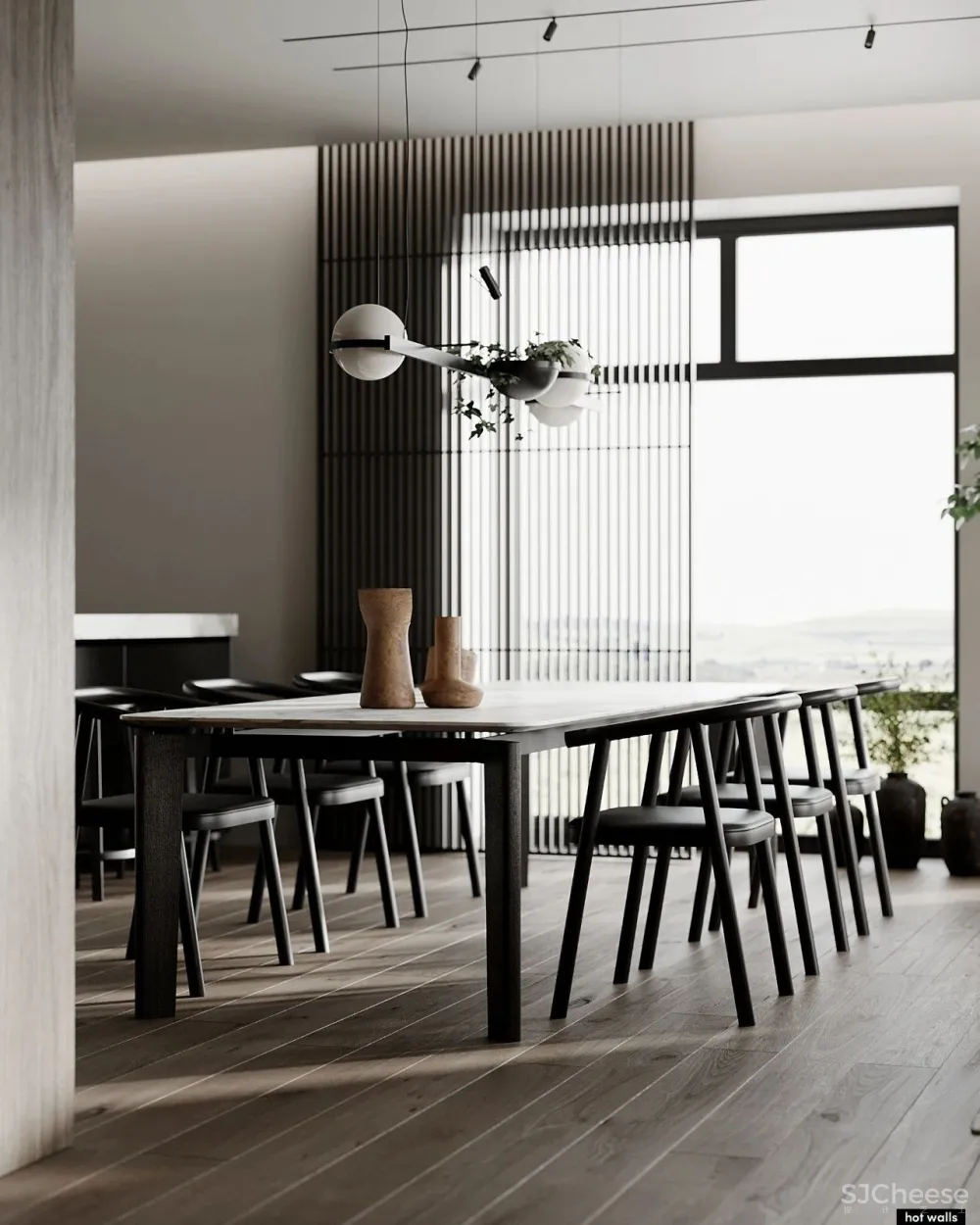 线条 高级灰,不一样的韵律美 hot walls