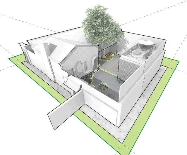 上海 100㎡ 小宅院,花 6 年建成,设计处处有亮点