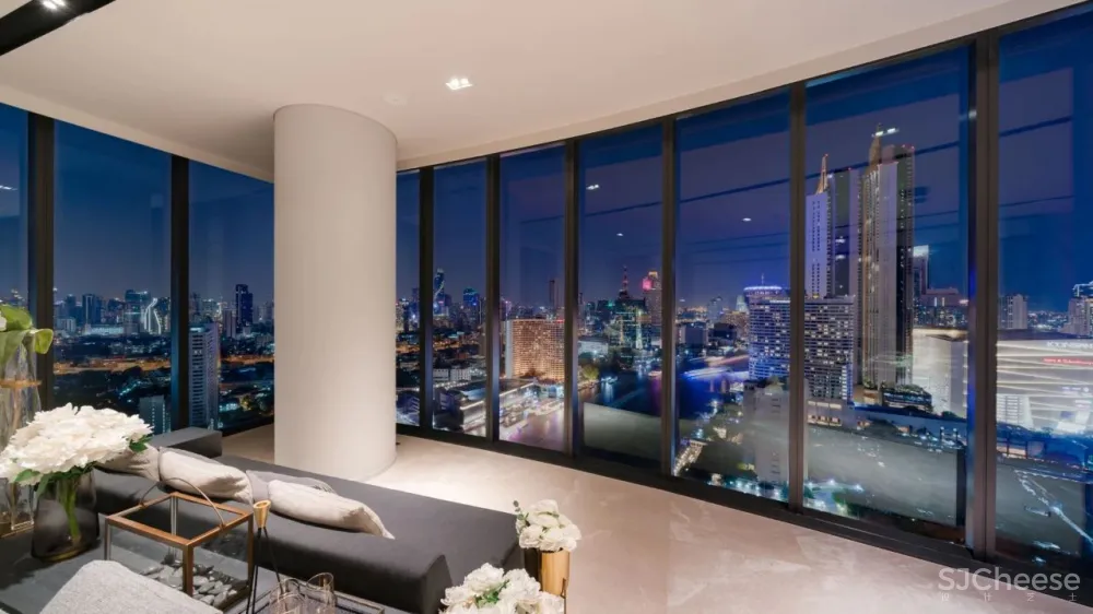 SCDA曾仕乾新作 曼谷泰颐「悦榕轩」六星级超豪华公寓 实景 效果图 平面图