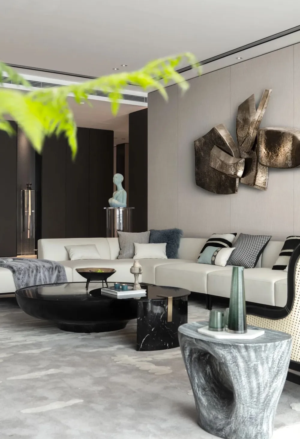 2020深圳国际精装住宅展×派尚设计：36㎡极小两房的艺术生活