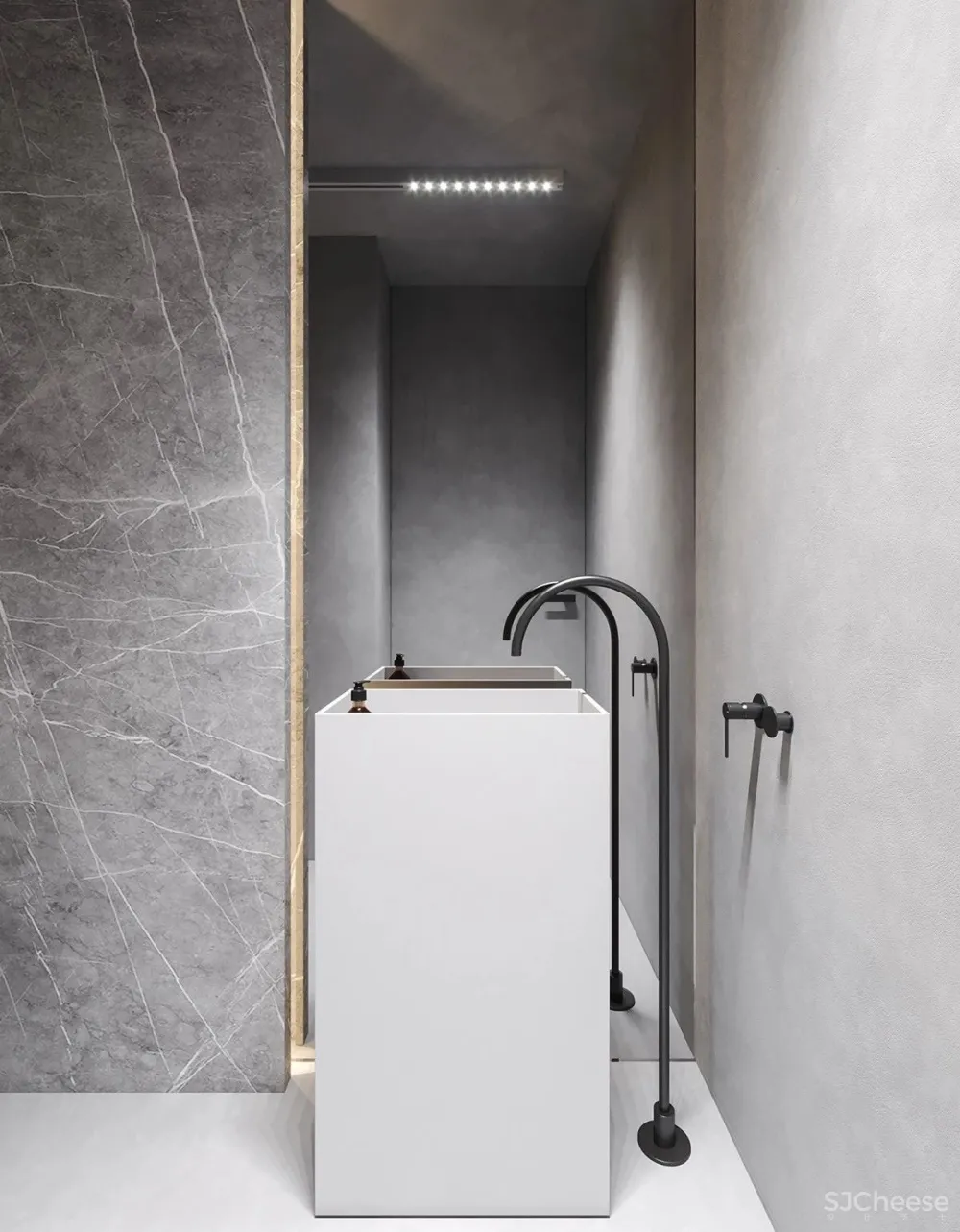 极简灰设计，这个家美爆了！