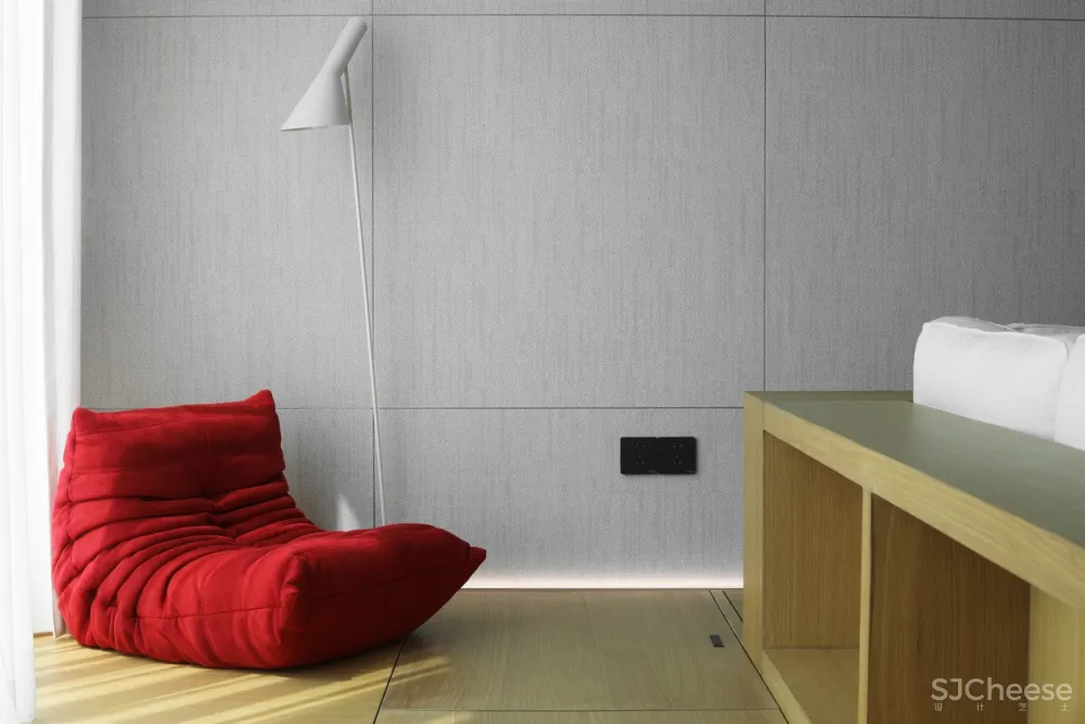 黑白木设计 极简纯白,回归自然!