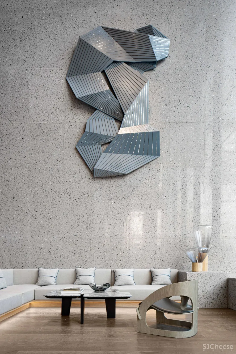 WJID x 旭辉 木石弥漫,打造纯净的空间哲学