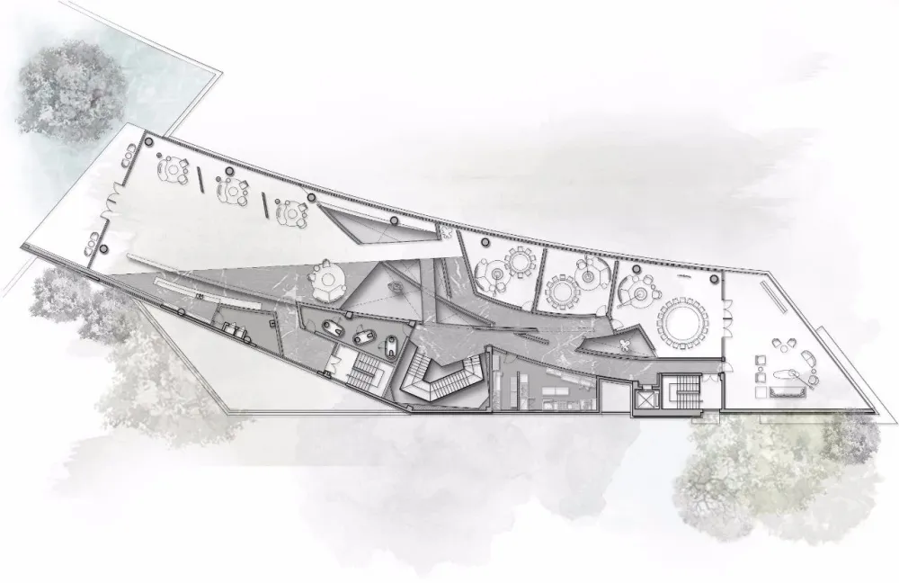 近境制作设计丨静美大地灰,错叠趣味的虚实与空灵