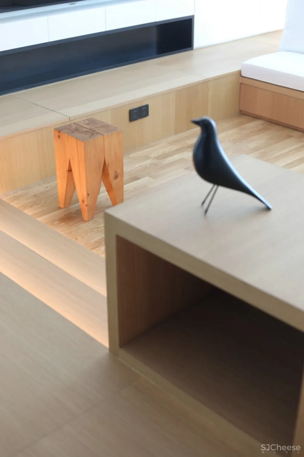 黑白木设计 极简纯白,回归自然!