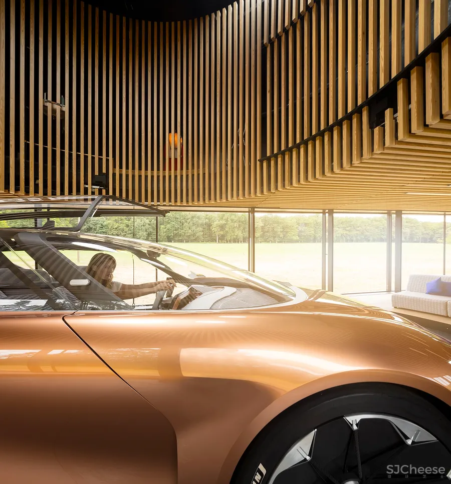 别墅这样设计,车库都省了!