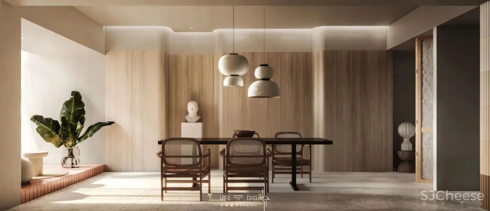 海口•华润中心,打造 清寂空间 周留成木桃盒子空间