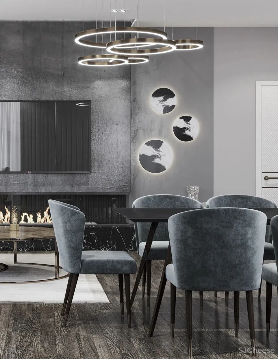 水泥灰 轻奢,时尚淡雅