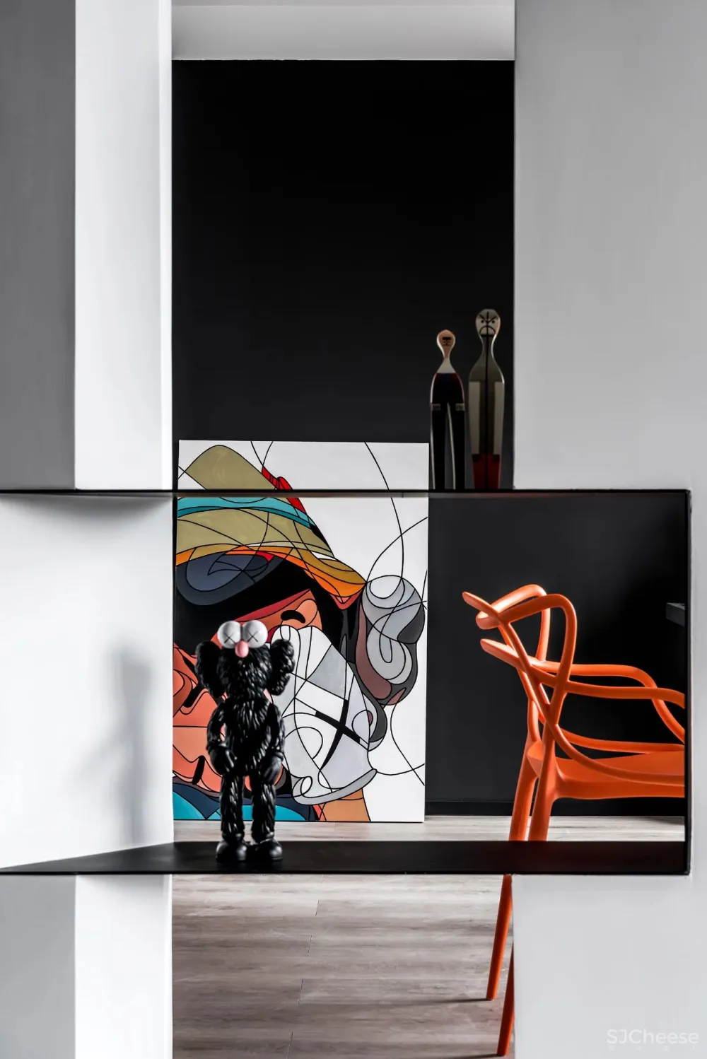 120㎡质感简约私宅,谁说黑色沉闷又压抑?