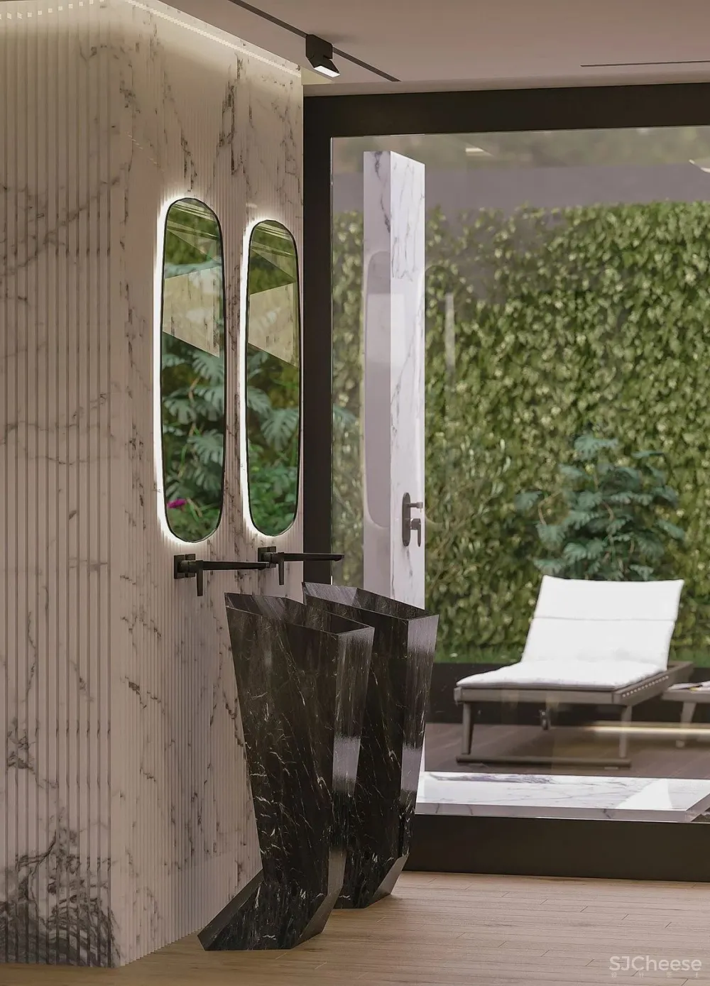 230㎡ 小复式，卧室里带卫生间这样装实在太美了！