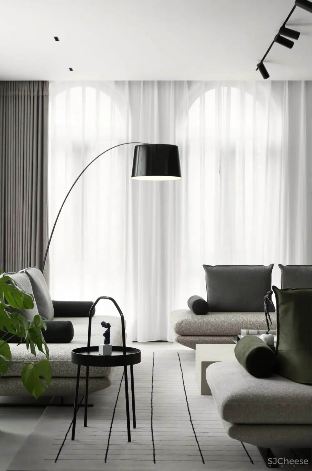 550㎡淡雅别墅,自然舒适的宜居生活!