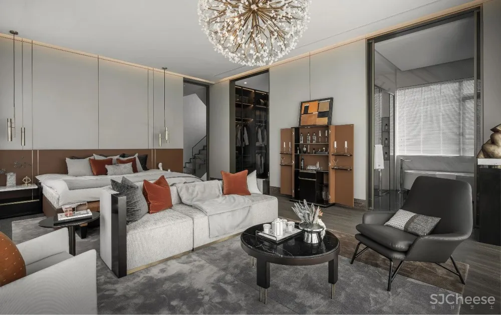 HWCD设计｜上海「金臣颐墅」顶级别墅样板间