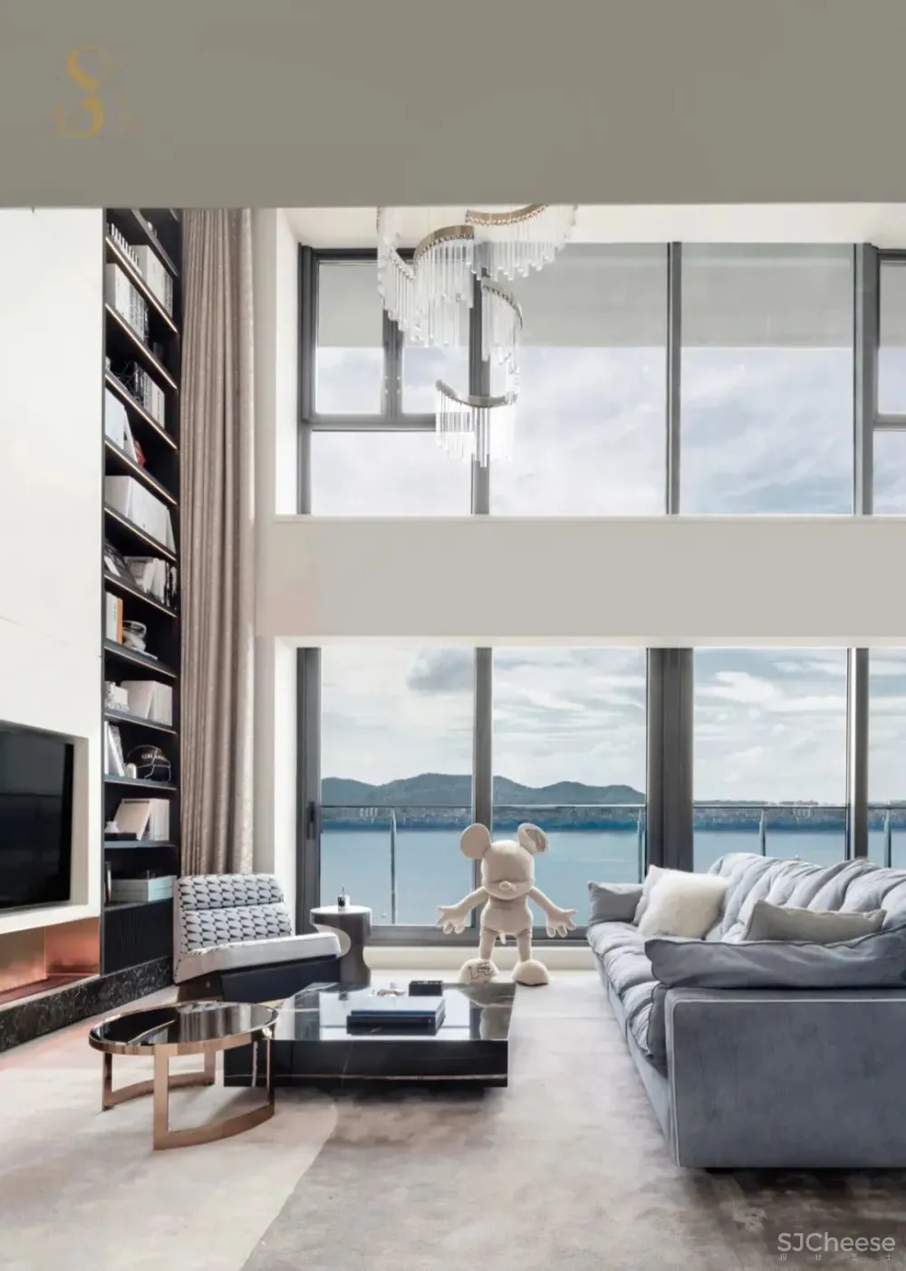 柳岸晓风顶楼跃层，精致无边，家是居者的精神延伸 s