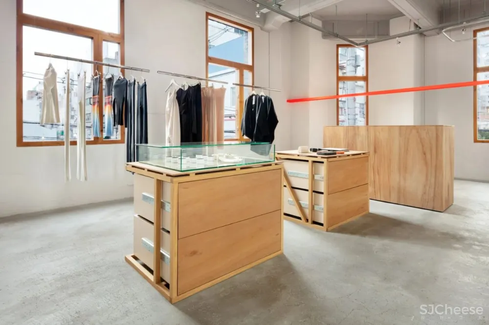 I SEE ALL Fashion Boutique in Osaka by Yusuke Seki.