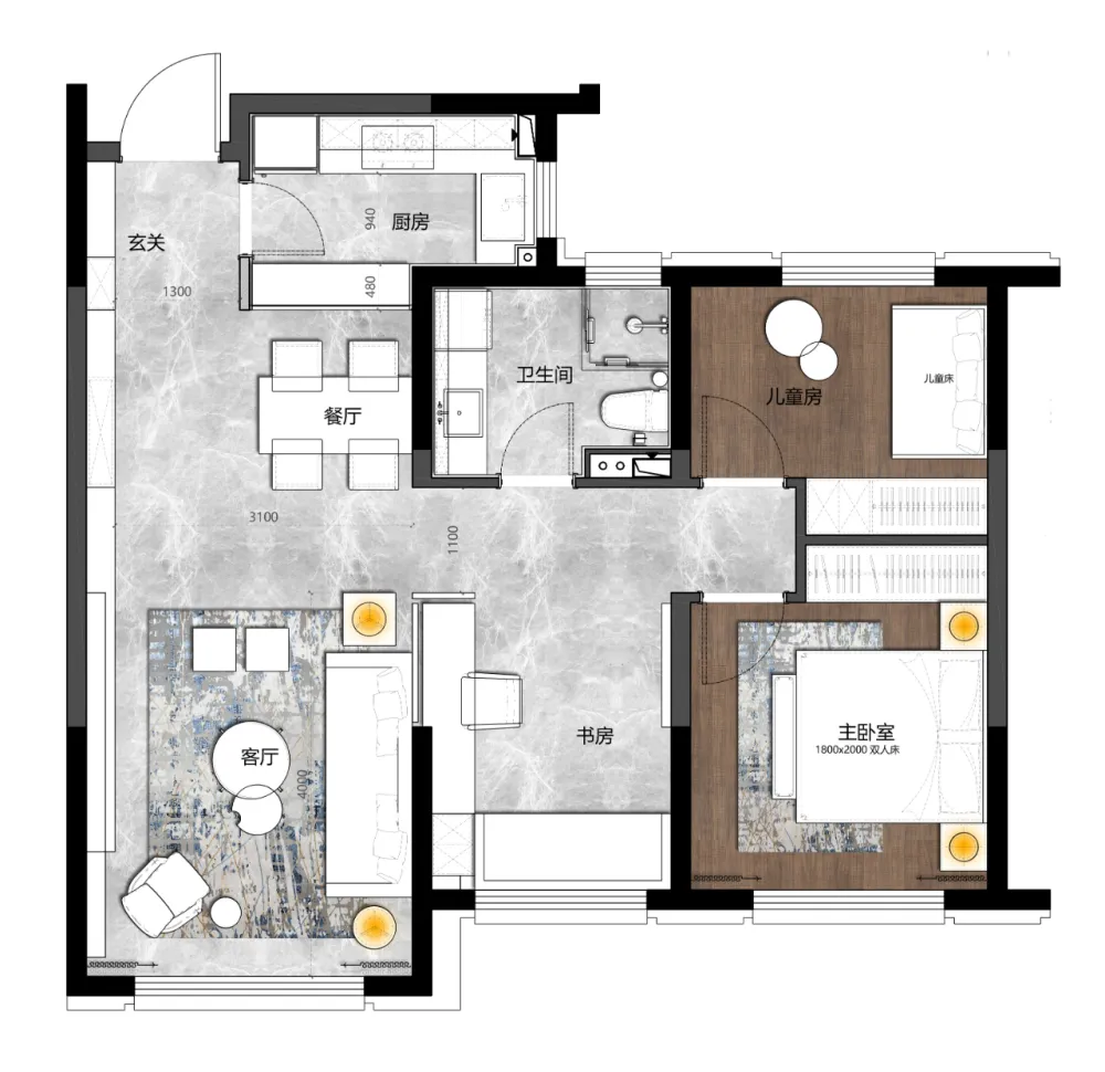地产“降本增效”下的低成本样板间尝试丨上海岳蒙