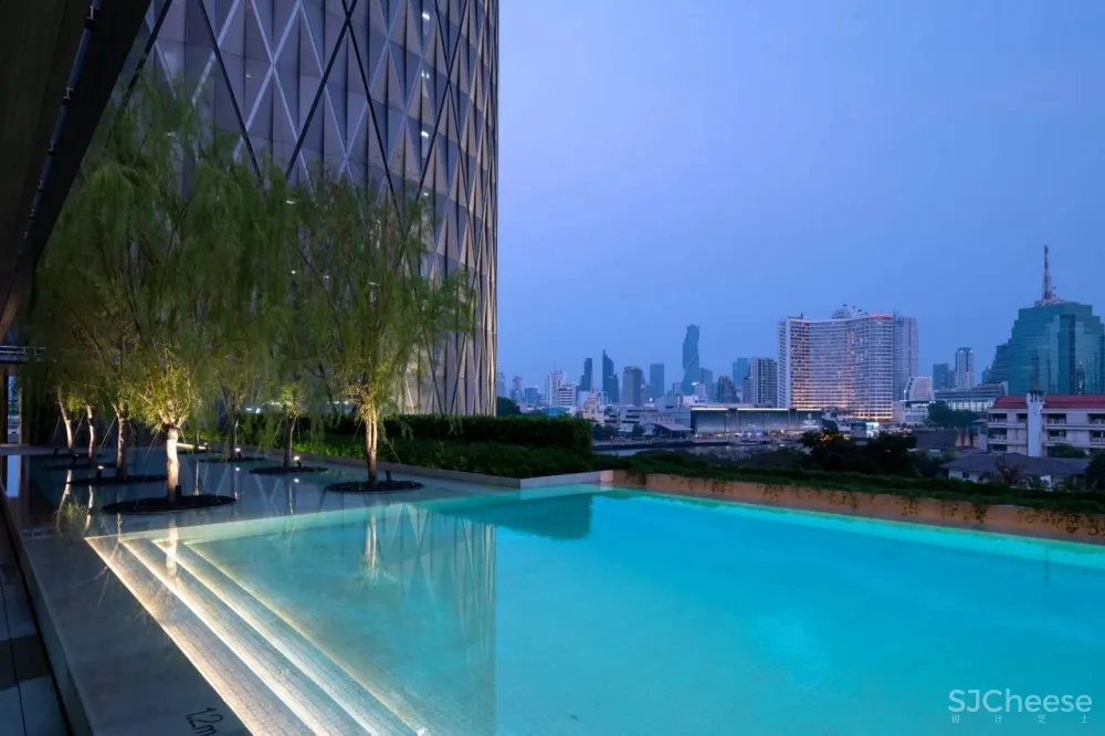 SCDA曾仕乾新作 曼谷泰颐「悦榕轩」六星级超豪华公寓 实景 效果图 平面图